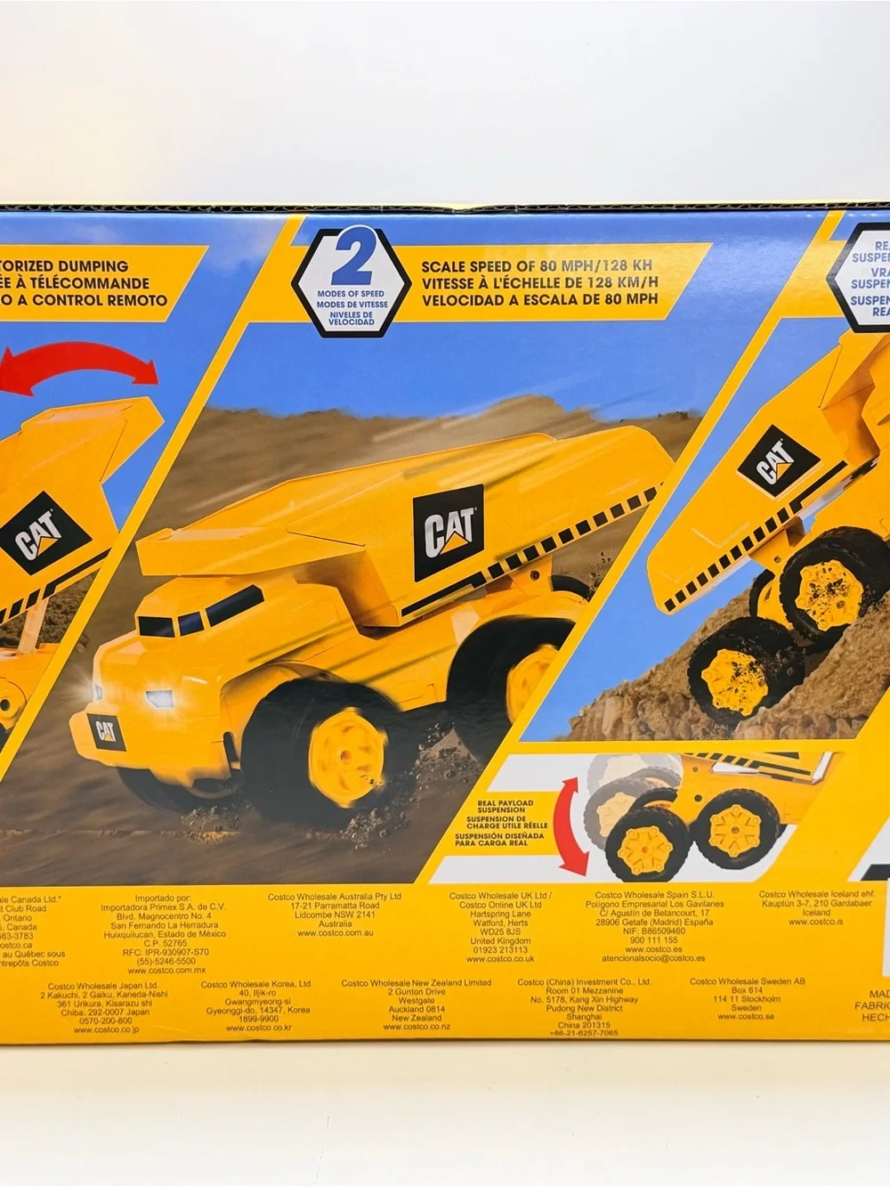 Cat Caterpillar Remote Control Dump truck Massive Mover Hottest RC Toy Gift